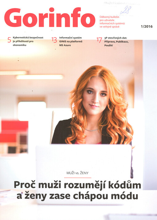 Gorinfo : odborný bulletin pro uživatele informačních systémů ve veřejné správě