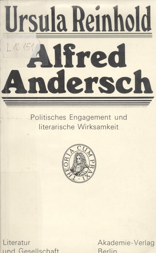 Alfred Andersch : politisches Engagement und literarische Wirksamkeit
