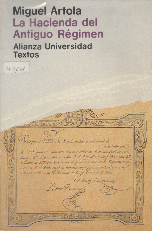 La Hacienda del Antiguo Régimen