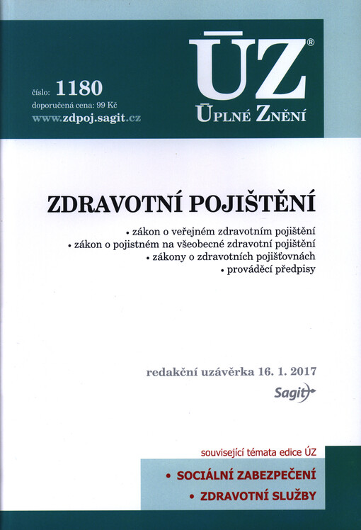 ÚZ č. 1180 Zdravotní pojištění