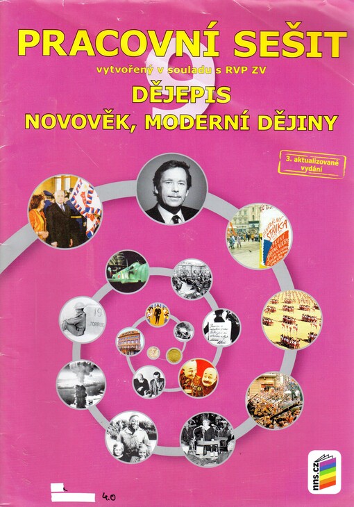 Dějepis :vzdělávací oblast Člověk a společnost.Novověk, moderní dějiny, pracovní sešit