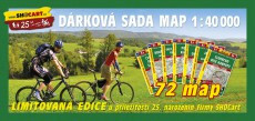 Dárková sada map 1:40 000 : limitovaná edice u příležitosti 25. narozenin firmy SHOCart