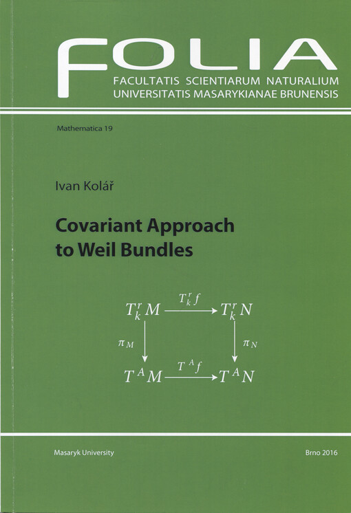 Covariant approach to weil bundles