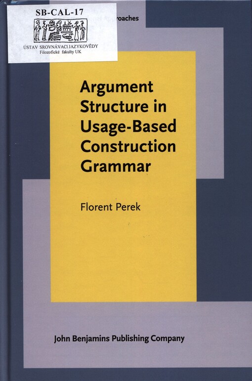 Argument structure in usage-based construction grammar