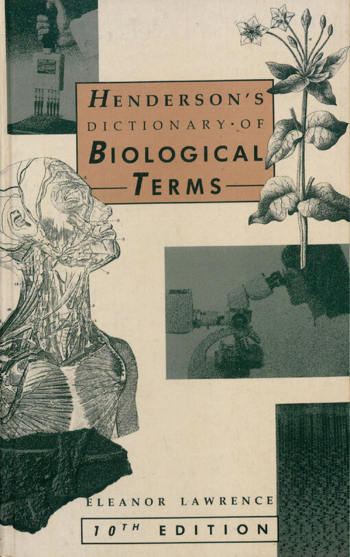 Henderson's dictionary of biological terms