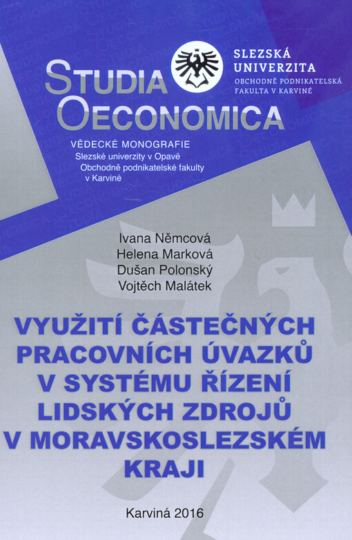 Využití částečných pracovních úvazků v systému řízení lidských zdrojů v Moravskoslezském kraji