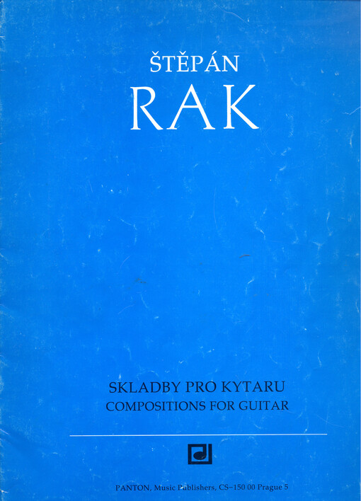 Skladby pro kytaruCompositions for guitar