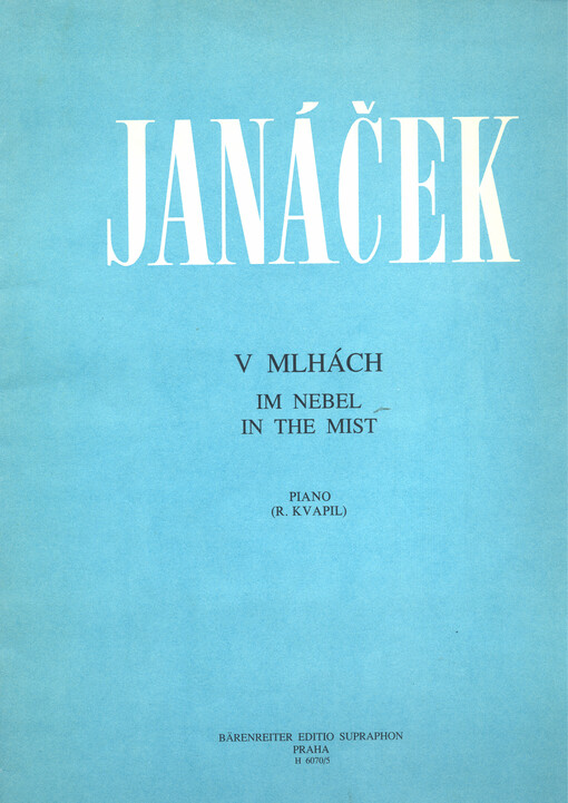 V mlhách Im Nebel = In the mist : piano