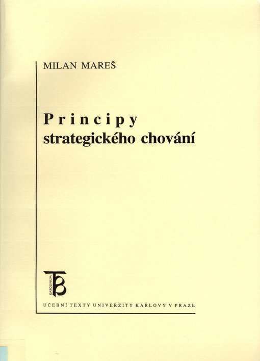 Principy strategického chování