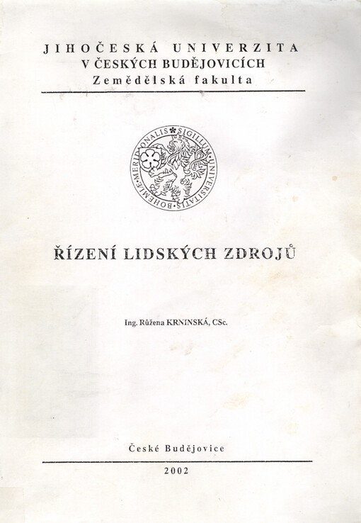 Řízení lidských zdrojů