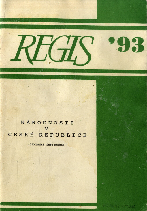 Národnosti v České republice: (Základní informace)