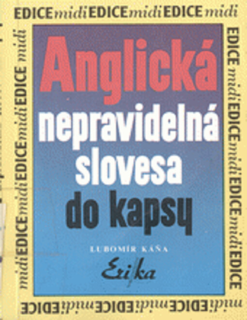 Anglická nepravidelná slovesa do kapsy