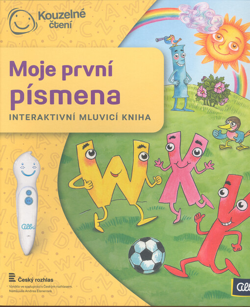 Moje první písmena : interaktivní mluvící kniha