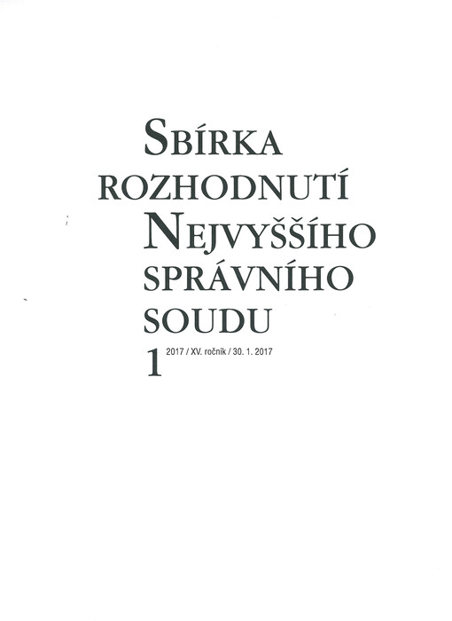 Sbírka rozhodnutí Nejvyššího správního soudu : rozhodnutí č. 4388/2022 - 4399/2022