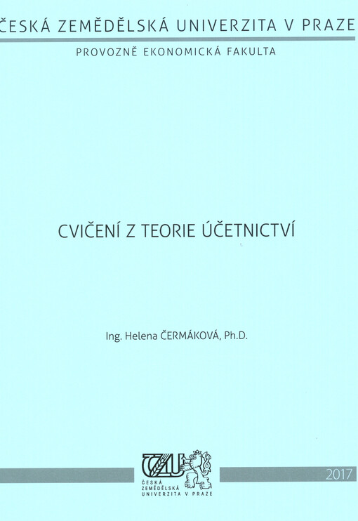 Cvičení z teorie účetnictví