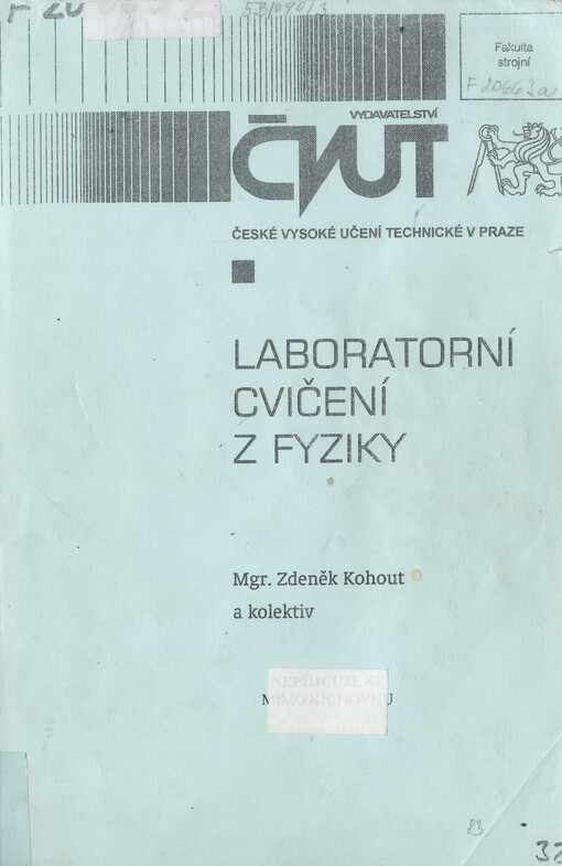 Laboratorní cvičení z fyziky