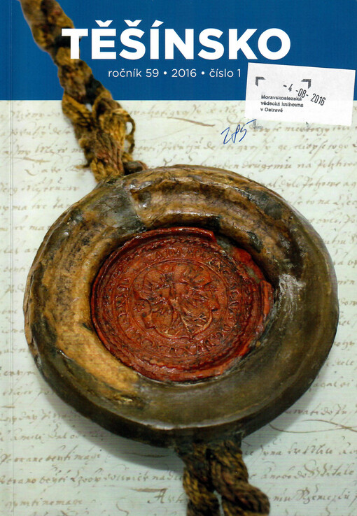 Těšínsko : vlastivědný časopis okresů Frýdek-Místek a Karviná