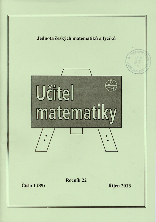 Učitel matematiky