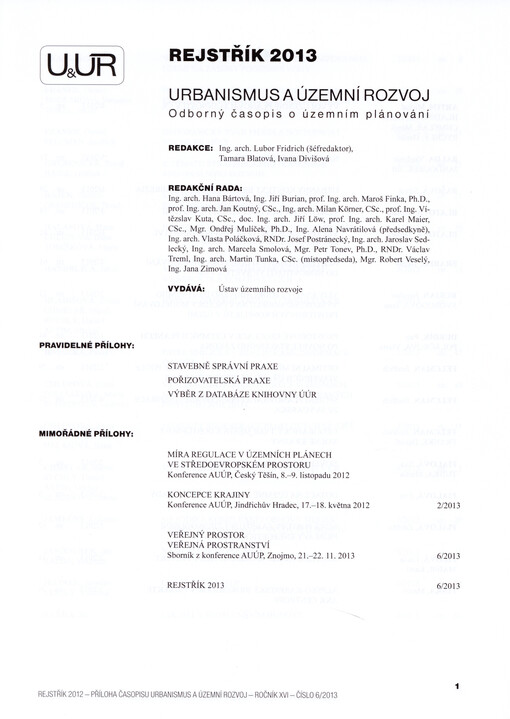 Rejstřík 2013