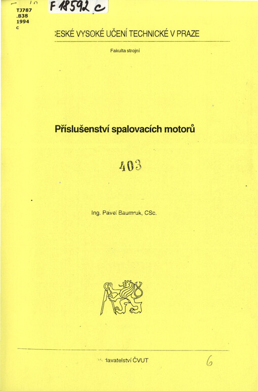 Příslušenství spalovacích motorů