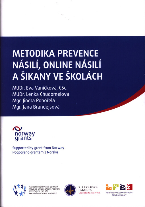Metodika prevence násilí, online násilí a šikany ve školách