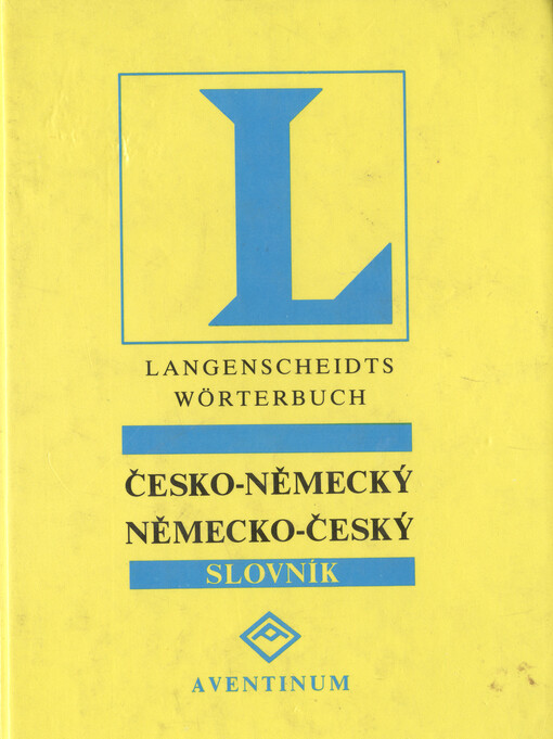 Česko-německý, německo-český slovník
