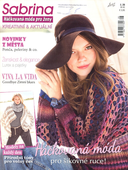 Sabrina. Háčkovaná móda pro ženy