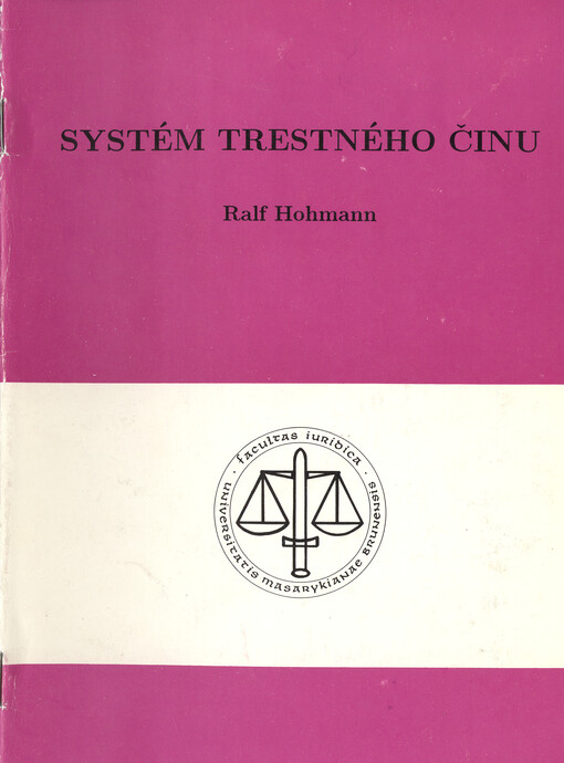 Systém trestného činu