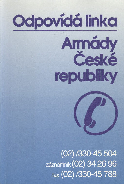 Odpovídá linka armády České republiky