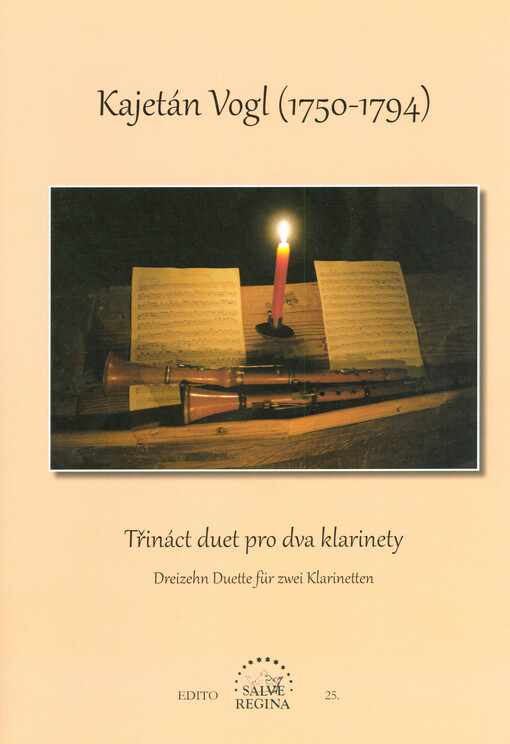 Třináct duet pro dva klarinety : kritická edice = Dreizehn Duette für zwei Klarinetten : Urtext