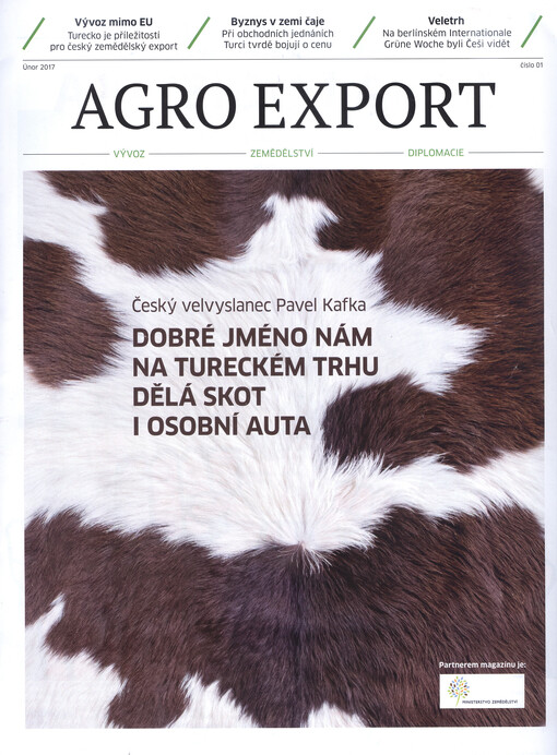 Agro export : vývoz, zemědělství, diplomacie