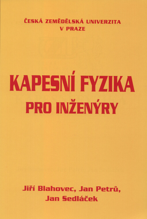 Kapesní fyzika pro inženýry