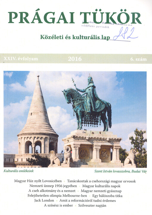 Prágai Tükör : kulturális és közéleti lap