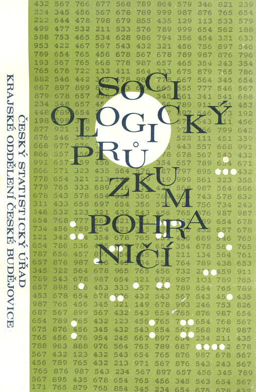 Sociologický průzkum příčin migrace z pohraničí