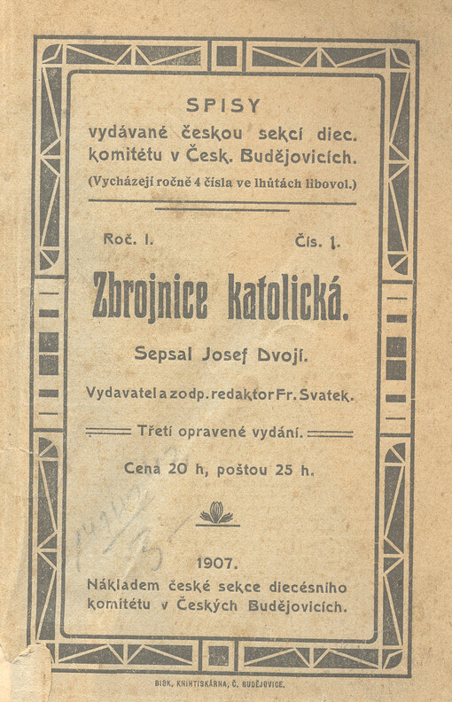 Zbrojnice katolická