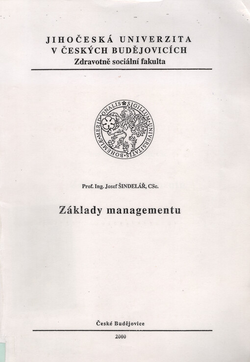 Základy managementu