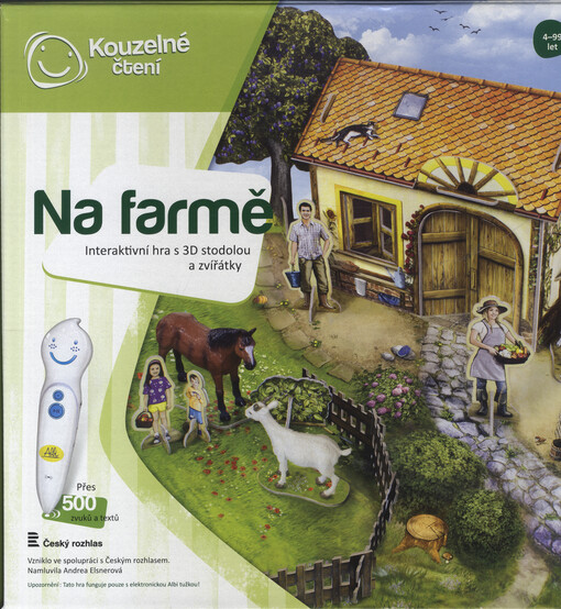Na farmě : interaktivní hra s 3D stodolou a zvířátky