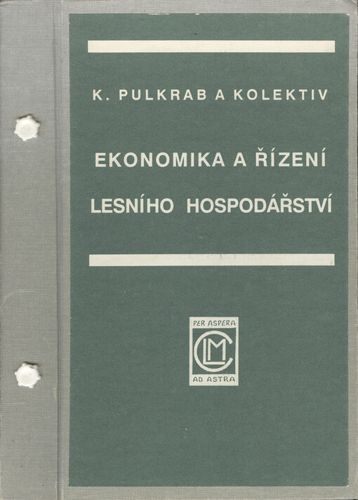 Ekonomika a řízení lesního hospodářství