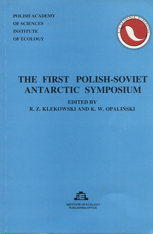 The first Polish-Soviet Antarctic symposium