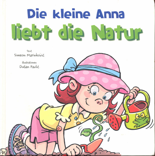 Die kleine Anna liebt die Natur