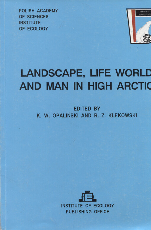 Landscape, life world and man in high arctic