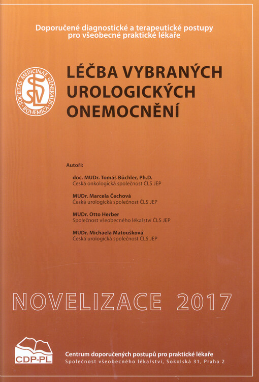 Léčba vybraných urologických onemocnění