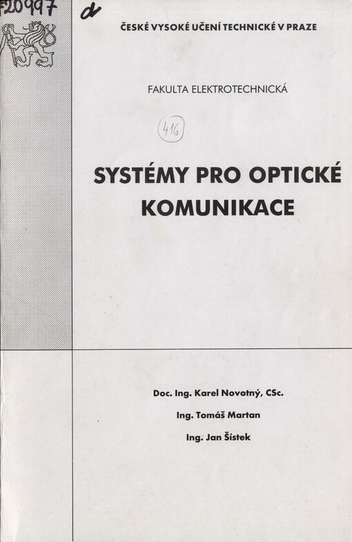 Systémy pro optické komunikace