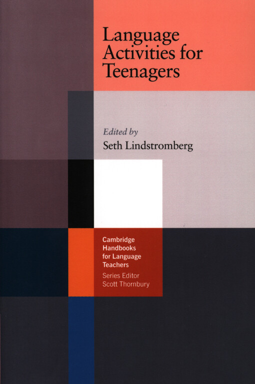 Language Activities for Teenagers PB - Lindstromberg, Seth