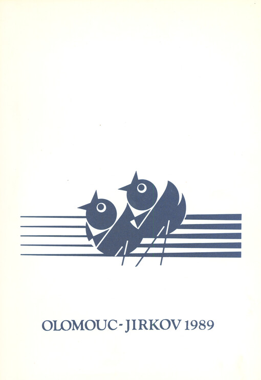 Vítězné skladby skladatelské soutěže : Olomouc-Jirkov 1989