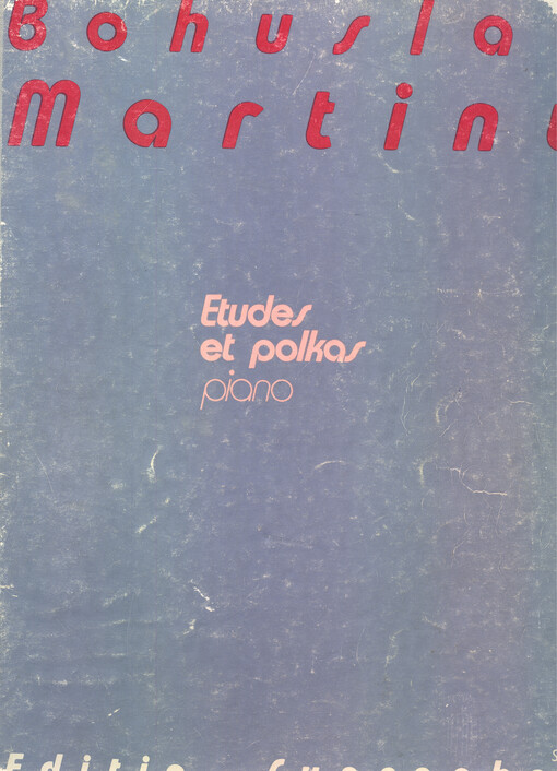 Etudy a polky = Etüden und Polkas = Etudes and polkas : piano solo
