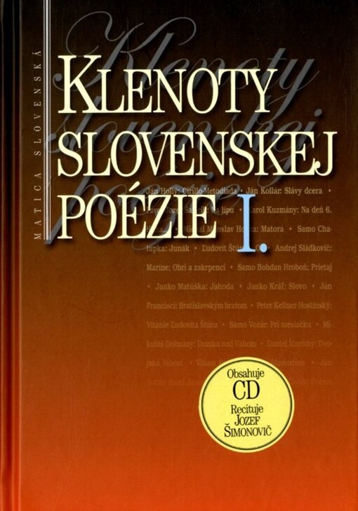 Klenoty slovenskej poézie l.