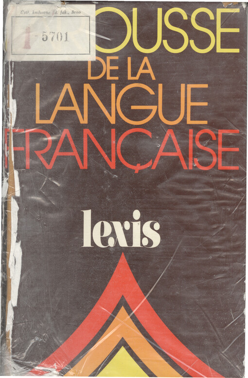 Larousse de la langue Française : lexis