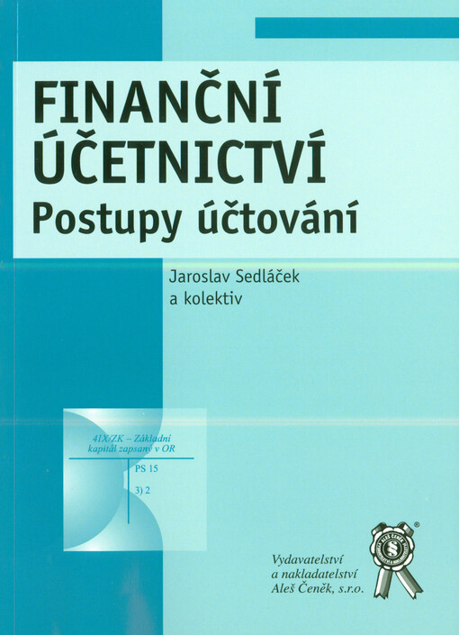 Finanční účetnictví : postupy účtování