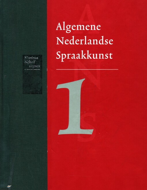 Algemene Nederlandse Spraakkunst